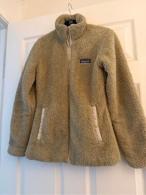 Patagonia Tan Teddy Bear Jacket